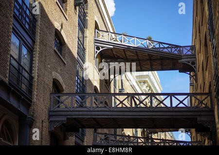 Renovierte Butlers Wharf Gebäude in London Stockfoto