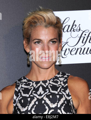 Culver City, Kalifornien, USA. 8. Oktober 2014. Jessica Seinfeld kommt für die 5. jährliche PSLA Herbst Party am 3Labs. Bildnachweis: Lisa O'Connor/ZUMA Draht/Alamy Live-Nachrichten Stockfoto