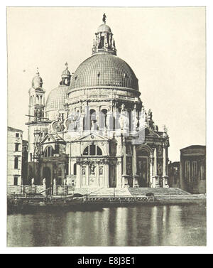 (CLEMENT1894Venice) pg117 Kirche der Santa Maria della Salute Stockfoto