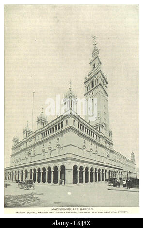 (King1893NYC) pg591 MADISON SQUARE GARDEN, MADISON AVENUE Stockfoto