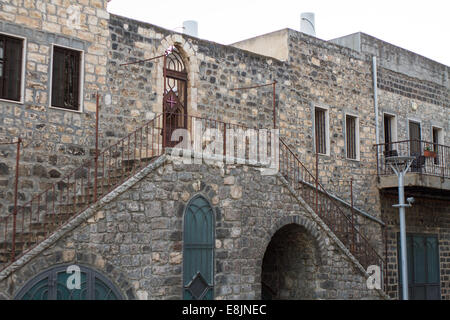 Tiberias ist eine Stadt am westlichen Ufer des See Genezareth Stockfoto