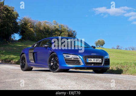 Audi R8 V10 Plus Stockfoto