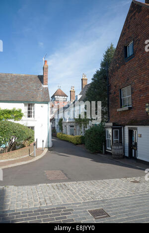 Ansicht von Harveys Brauerei Lewes East Sussex Stockfoto