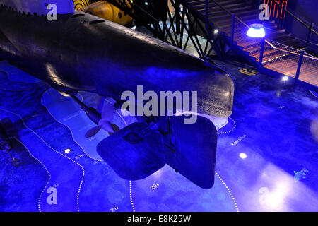 Estland, Tallinn, Kalamaja Bezirk, Wasserflugzeug Hafenmuseum Stockfoto