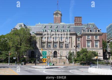 Borough Hall, St. George, Staten Island, New York. Designed by Carrere & Hastings, erbaut 1904-06. Stockfoto