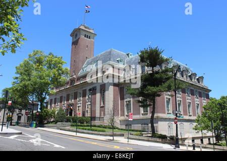 Borough Hall, St. George, Staten Island, New York. Designed by Carrere & Hastings, erbaut 1904-06. Stockfoto