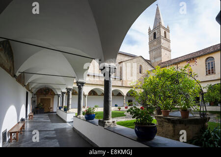 Dominikanerkloster, Taggia, Provinz Imperia, Ligurien, Italien Stockfoto