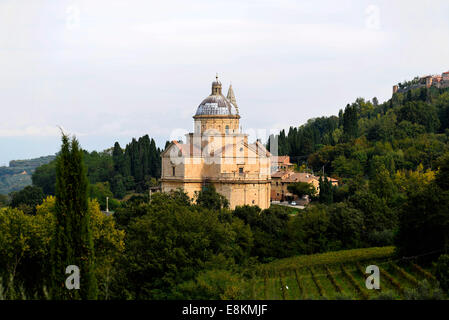 Kirche der Madonna di San Biagio, 1519-1540, Montepulciano, Toskana, Italien Stockfoto