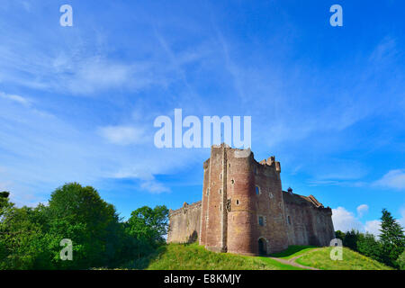 Doune Castle, berühmt geworden durch den Film Monty Python und der Heilige Gral, Callandar, Perthshire, Central, Schottland, Vereinigtes Königreich Stockfoto