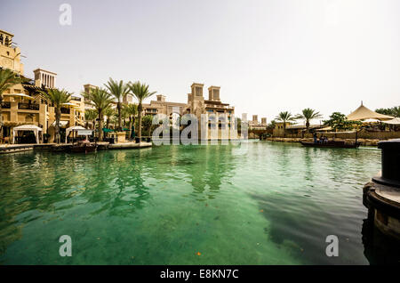 Madinat Jumeirah, Arabische Resort, Umm Suqeim 3, Dubai, Vereinigte Arabische Emirate Stockfoto