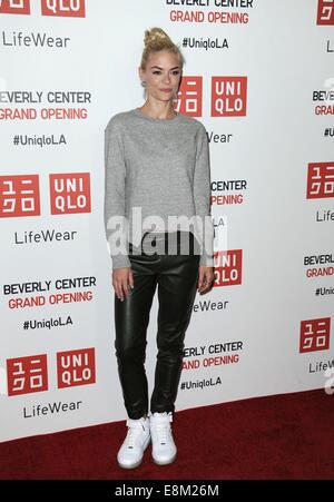 Los Angeles, CA, USA. 9. Oktober 2014. Jaime King im Ankunftsbereich für Uniqlo trifft in Los Angeles, UNIQLO Beverly Center Store, Los Angeles, CA 9. Oktober 2014. Bildnachweis: Dee Cercone/Everett Collection/Alamy Live-Nachrichten Stockfoto