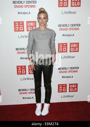 Los Angeles, CA, USA. 9. Oktober 2014. Jaime King im Ankunftsbereich für Uniqlo trifft in Los Angeles, UNIQLO Beverly Center Store, Los Angeles, CA 9. Oktober 2014. Bildnachweis: Dee Cercone/Everett Collection/Alamy Live-Nachrichten Stockfoto