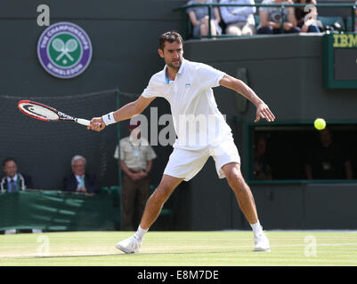 Marin Cilic (CRO), Wimbledon Championships 2014, London, England Stockfoto