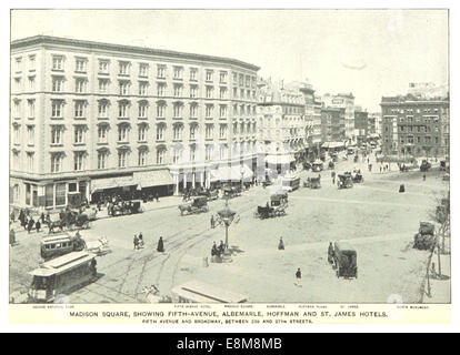 King13nyc Pg863 Madison Square Albemare Hoffman St James Hotel Stockfotografie Alamy