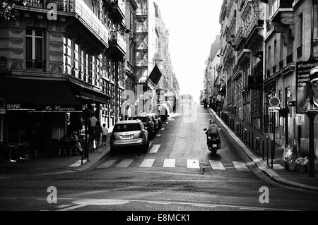 Paris Gehweg Stockfoto