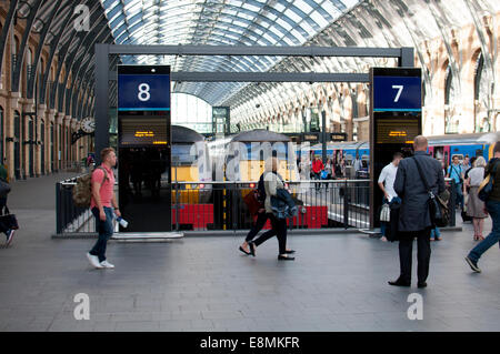 Kings Cross Bahnhof, London, UK Stockfoto