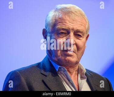 Paddy Ashdown, (Baron Ashdown), spricht ex-Parteichef auf der liberale Demokrat-Herbsttagung am 10.04.2014 Scottish Exhibition and Conference Centre, Glasgow.  Anlässlich der Party-Rallye am ersten Tag. Stockfoto