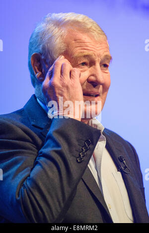 Paddy Ashdown, (Baron Ashdown), spricht ex-Parteichef auf der liberale Demokrat-Herbsttagung am 10.04.2014 Scottish Exhibition and Conference Centre, Glasgow.  Anlässlich der Party-Rallye am ersten Tag. Stockfoto