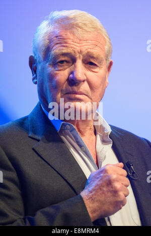 Paddy Ashdown, (Baron Ashdown), spricht ex-Parteichef auf der liberale Demokrat-Herbsttagung am 10.04.2014 Scottish Exhibition and Conference Centre, Glasgow.  Anlässlich der Party-Rallye am ersten Tag. Stockfoto