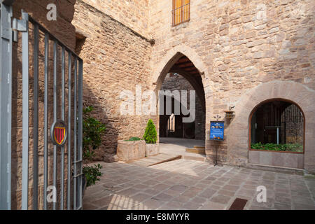 Cardona, Katalonien, Spanien. Stockfoto