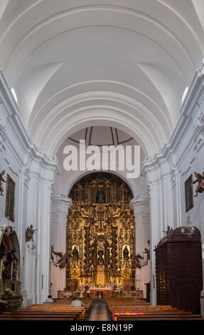 Innenraum der Holy Trinity Church, Cordoba Stockfoto