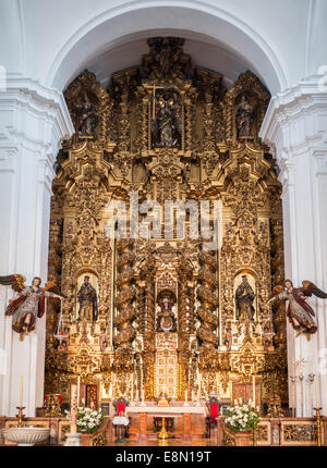 Innenraum der Holy Trinity Church, Cordoba Stockfoto