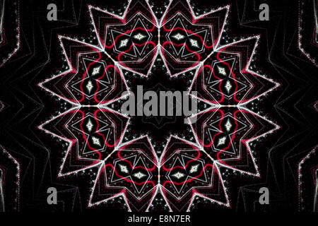 Wunderbar abstrakt dargestellt Glas Objekt Stockfoto