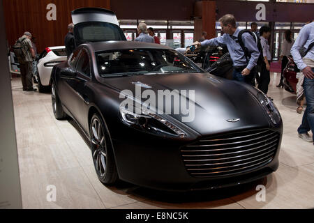 Aston Martin Rapide S Paris Motor Show Mondial de l ' Automobile 2014 Stockfoto