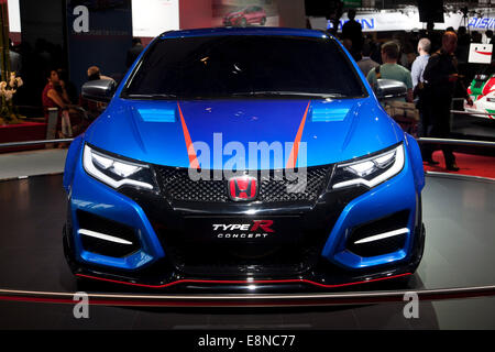 Honda Civic Type R Konzept Paris Motor Show Mondial de l ' Automobile 2014 Stockfoto