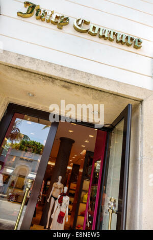 Palm Beach Florida, Worth Avenue, Shopping Shopper Shopper shoppen Geschäfte Markt Märkte Markt kaufen verkaufen, Einzelhandel Geschäfte Business-Unternehmen Stockfoto