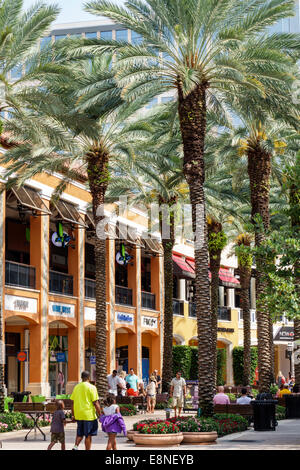 West Palm Beach Florida, The Square ehemals CityPlace, City Place, Shopping Shopper Shoppers Shops Markt Märkte Markt kaufen Verkauf, Einzelhandel Stockfoto