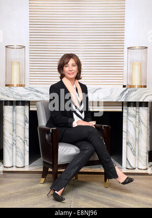 "Die Studie von Jane Fonda" - Fototermin statt im Corinthia Hotel Featuring: Anne Archer wo: London, Vereinigtes Königreich bei: 9. April 2014 Stockfoto