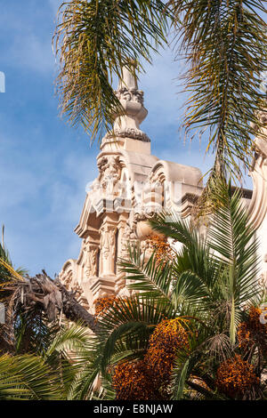 Das Casa del Prado in San Diego den Balboa Park Stockfoto