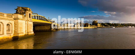 Fluss Medway Rochester Stockfoto