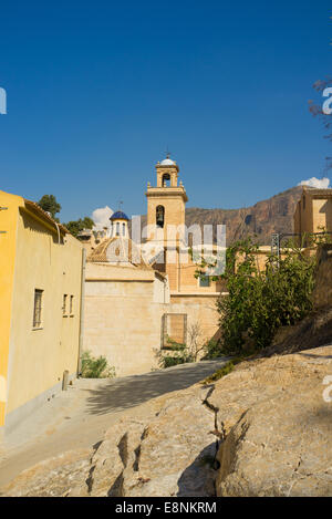 Alte Kirchen unter mediterraner Sonne, Orihuela, Costa Blanca Stockfoto