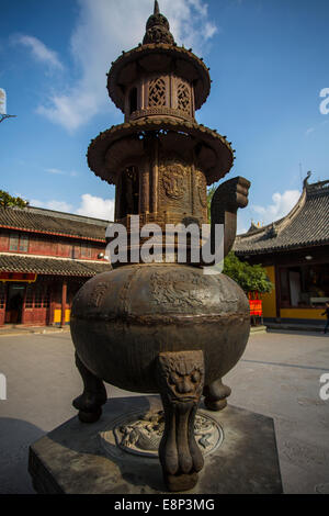 Longhua Tempel, Shanghai, China Stockfoto