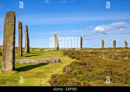 Ring Of Brodgar Orkney Islands UK Stockfoto
