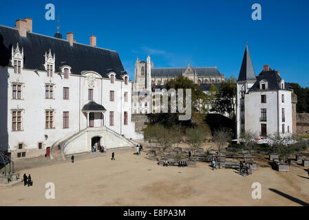 Schloss Nantes, Frankreich Stockfoto