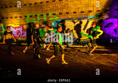 Turin, Italien. 11. Oktober 2014. Parco Dora das Ereignis der elektrischen Ausführung Credit: wirklich Easy Star/Alamy Live News Stockfoto