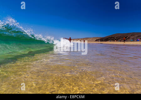 Papagayo-Strand auf Lanzarote Stockfoto