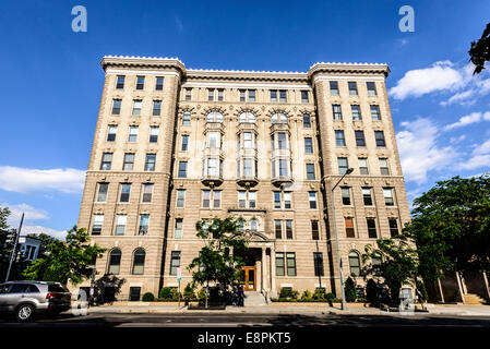 Die Iowa-Eigentumswohnungen, 1325 13th Street NW, Washington DC Stockfoto
