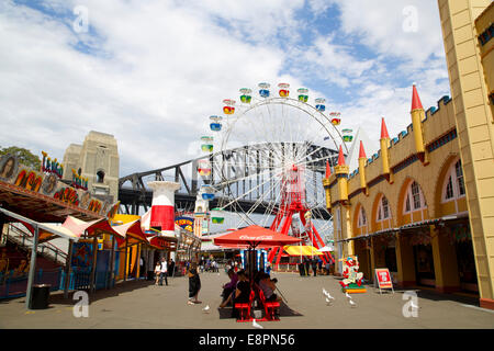 Luna Park Sydney, 6a Glen Street, Milsons Point, NSW, 2061. Stockfoto