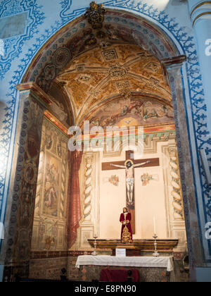 San Nicolas Kirchenraum Stockfoto