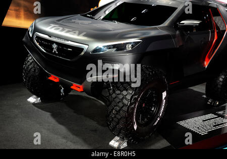 2008 DKR Peugeot Konzeptauto, Paris Motor Show, Frankreich Stockfoto