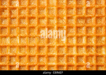 Waffeln Hintergrund Zelle Textur closeup Stockfoto