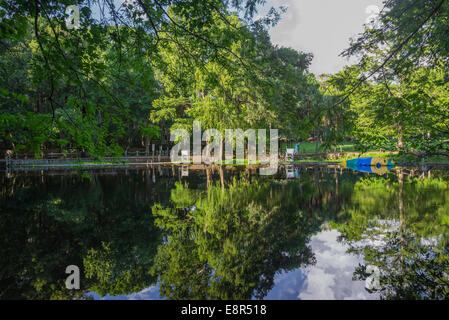 Camp Kulaqua Retreat Center ist zu einem der größten Camps in Siebenten - Tags-Adventisten und Retreat-Zentren in der Welt gewachsen. Stockfoto