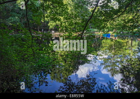 Camp Kulaqua Retreat Center ist zu einem der größten Camps in Siebenten - Tags-Adventisten und Retreat-Zentren in der Welt gewachsen. Stockfoto