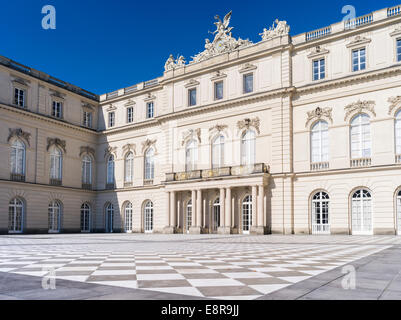 Herrenchiemsee-Palast, befindet sich auf einer Insel im See Chiemsee, Bayern, Deutschland. (Großformatige Größen erhältlich) Stockfoto