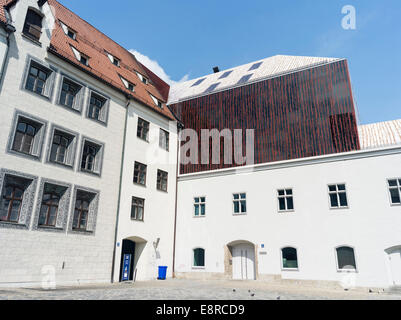 Der Alte Hof (old Court) in der Altstadt von München, Bayern, Deutschland. (Großformatige Größen erhältlich) Stockfoto