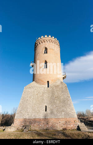 Museum Vlad Tepes in der Chindia Wachturm des fürstlichen Hofes (Curtea Palast) in Targoviste, Rumänien, Karpaten. Stockfoto